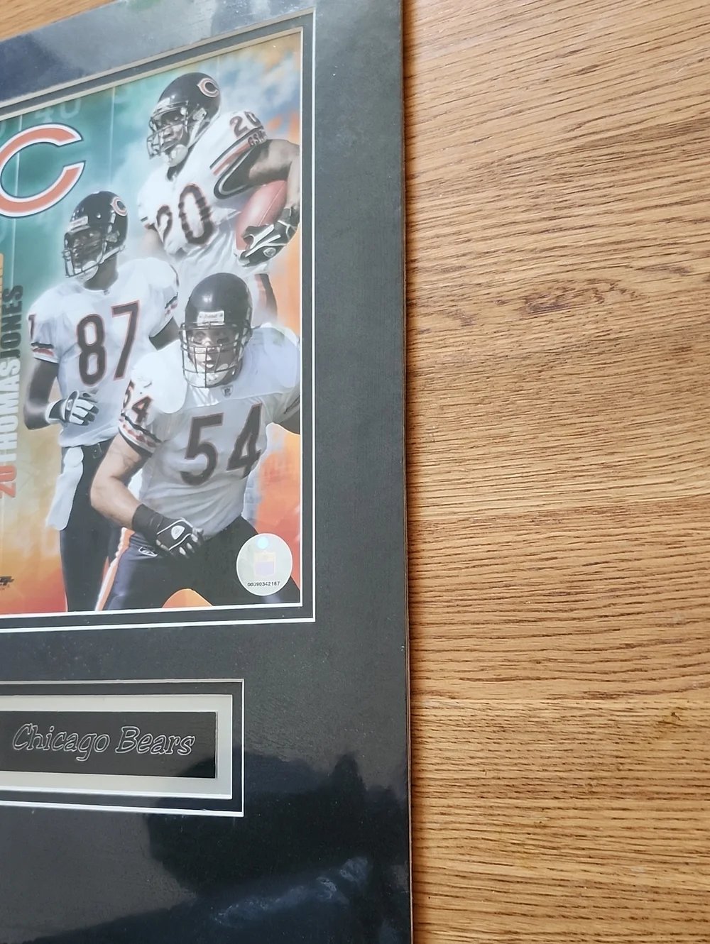 NFL Bears Black Framed Wall Art NFL Licensed